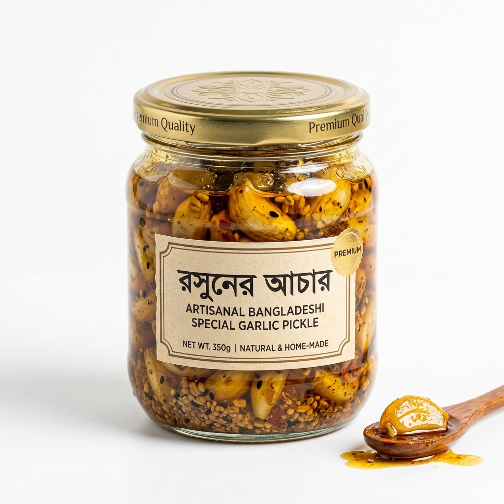 Special Garlic Pickle (রসুনের আচার) 400g